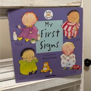 $5 bundled - My First Signs large board book